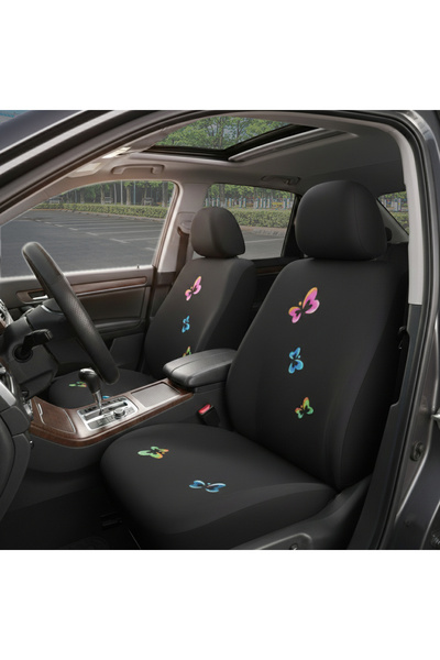 CarGuard Huse Auto Universale Carguard, Design Fluturași, 5 Locuri, Compatibi...