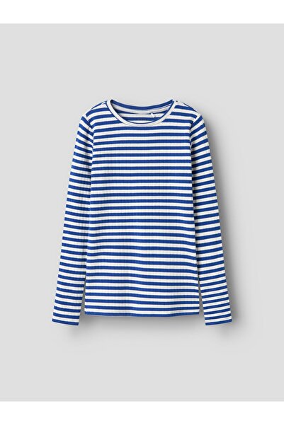 Name it Oberteil mit langen Ärmeln Rippstrick