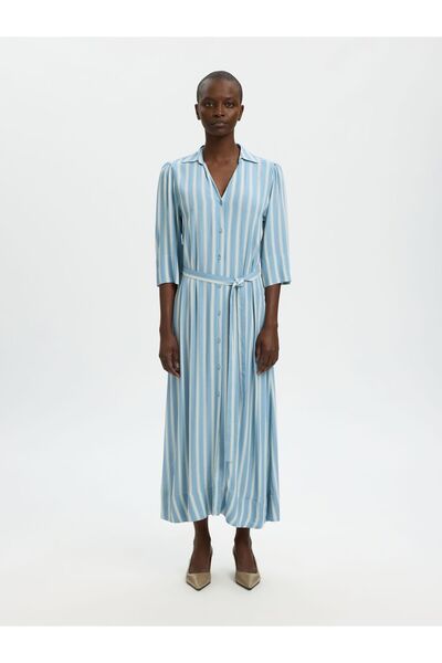 Selected Femme Maxikleid Viskose