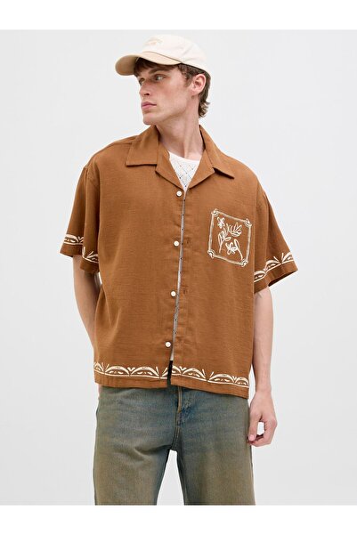 Jack & Jones Hawaii-Hemd Wide Fit Hawaii-Hemd