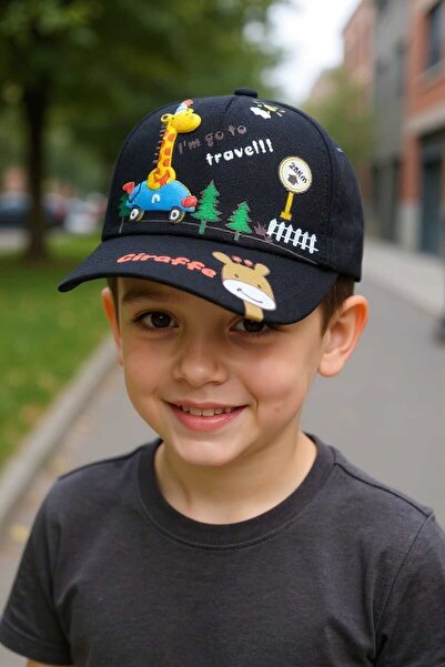 Aware Time 4-8 Years Unisex Children's Summer Hat with Adjustable Back Accessory