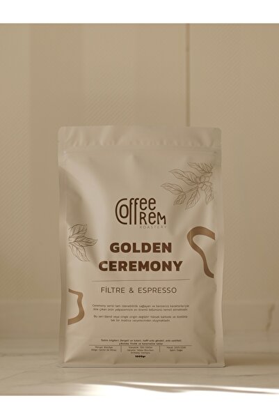 Coffeerem Golden Ceremony 1 Kg Espresso & Filtre Kahve