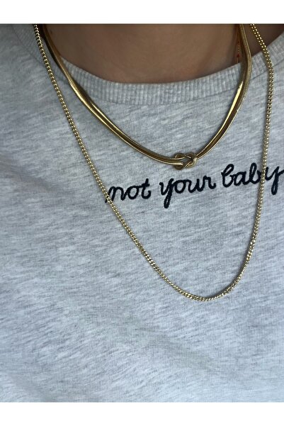 mitico jewellery Go For Gold Twisted Kolye