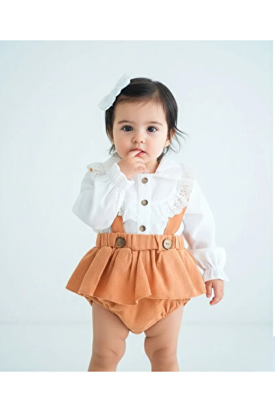 aysskids Melinda Kız Bebek Salopet