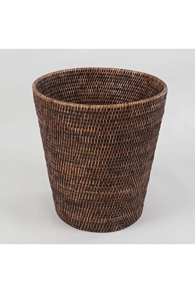 Decor Walther سلة سلة بيضاوية مفتوحة، مقاس 30x32 سم - بني