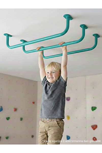 Pooki playroom ÇOCUK TIRMANMA BARI / DEMİRİ , 1 ADET MONKEY BAR (60cm)