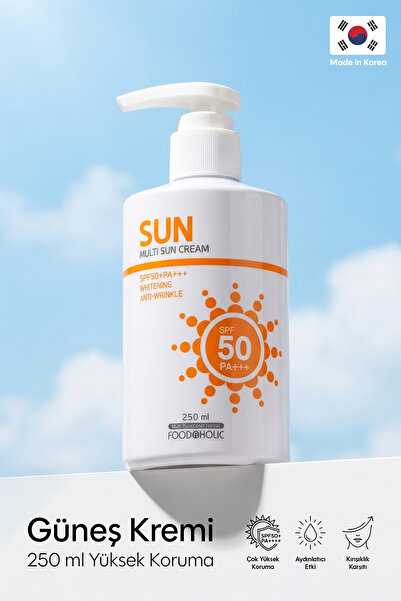 FOODAHOLIC Multi Sun 250ml Adenozin Içeren Yapışkan His Bırakmayan Leke Karşı...