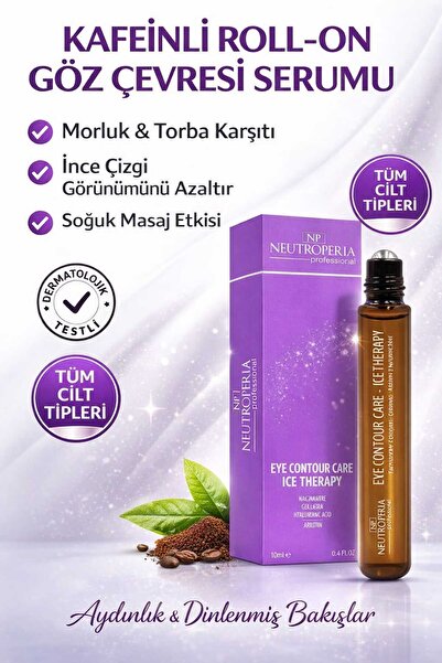 NEUTROPERIA Koyu Halka ve Şişlik Karşıtı Hyaluronik Asit+Kafein+Peptit Komple...