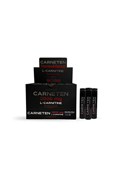 CarneTen 2000 mg L-Carnitine L-Karnitin 20x40 ml Shot Carnipure
