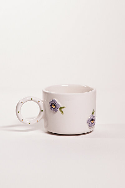 Sezgi Ceramic Seramik El Yapımı 170 ml Mug Kupa Bardak