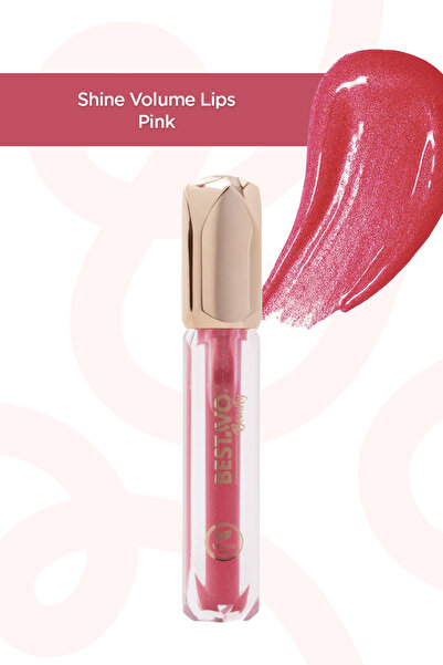 BESTAVO BEAUTY Shine Volume Lips - Pembe Dudak Dolgunlaştırıcı Gloss