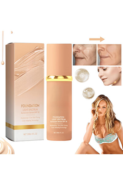 Full Abundance Fond de ten lichid 4 în 1, nuanță nud, SPF 50+