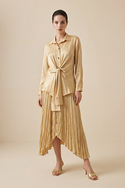 Setre Amber Tie-Detail Long Sleeve Shirt