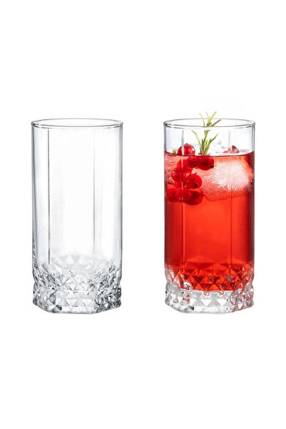 dealshopromania Set de 12 pahare Pasabahce Valse din sticlă 440 ml Eleganță ș...