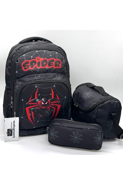 Bevitton Navy Blue Character Patterned Pen Holder Nutrition Boys' Primary Sch...