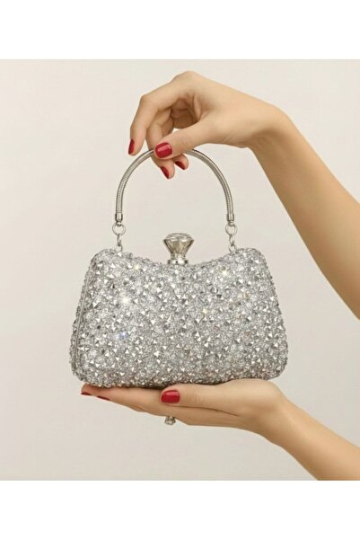 GP GUES POLO Women's Stone Crystal Evening Dress Bag Special Occasion Bag