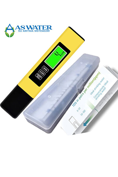 As Water TDS Metre Su Kalite Ölçüm Cihazı