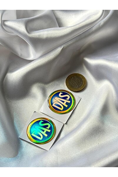 CEBECİOTO ملصق هولوغرام للسيارات مقاس 3×3، قطعتان، ملحقات السيارات والدراجات ...