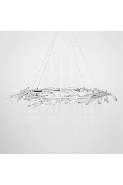 homelight Modern silver crystal chandelier