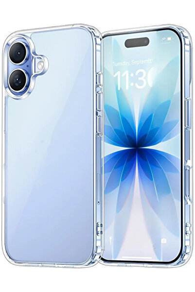 3GEN CASE İphone 17 Uyumlu Şeffaf Lüx Silikon Kılıf