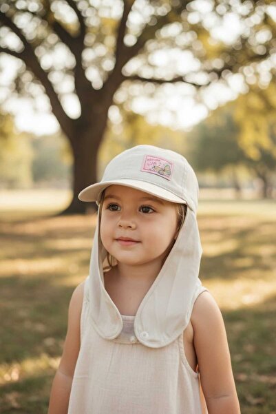 Aware Time Letnja kapa za devojčice od 1-3 godine sa zaštićenim vratom u legi...