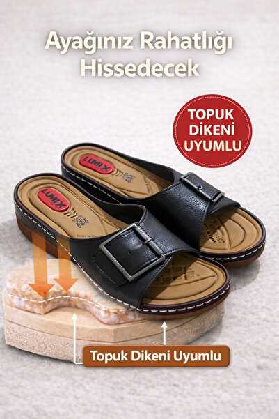 Behtah Kundura Heel Spur Supported Ultra Comfort Daily Puff Soft Anatomical S...