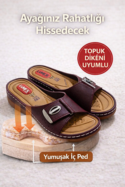 Behtah Kundura Heel Spur Supported Ultra Comfort Daily Puff Soft Anatomical S...