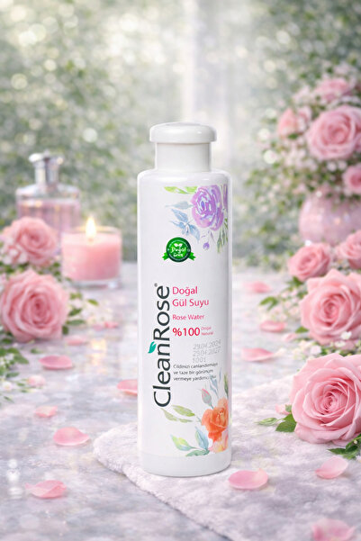 Clean Rose CleanRose Doğal Gül Suyu %100 Natural 390 ml