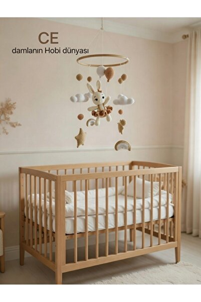 Damla Amigurumi Natürel Dönence