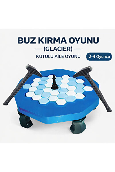 Tilda BSC. & Home Kutulu Buz Kırma Oyunu – 2-4 Kişilik Aile Oyunu 4+ (Buz Tuz...