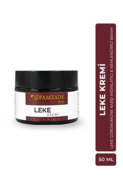 Şifamzade Özel Leke Kremi 50 ml