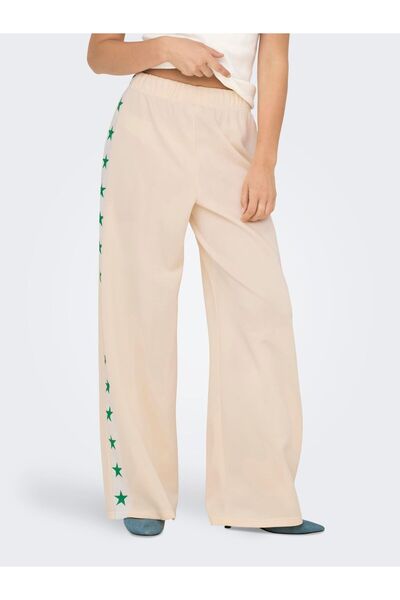 ONLY Hose mit weitem Beinschnitt ONLSTAR Normal geschnitten Hose mit weitem B...