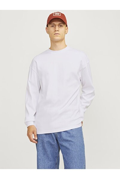 Jack & Jones Langarm-T-Shirt Einfarbig Langarm-T-Shirt