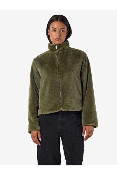 Noisy May Jacke Faux Fur