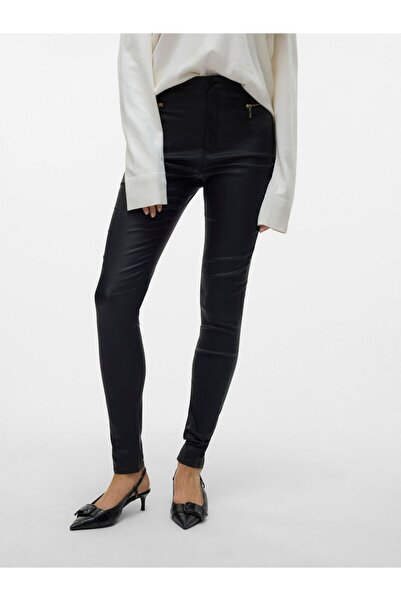 Vero Moda Hose VMLOA Hohe Taille Hose