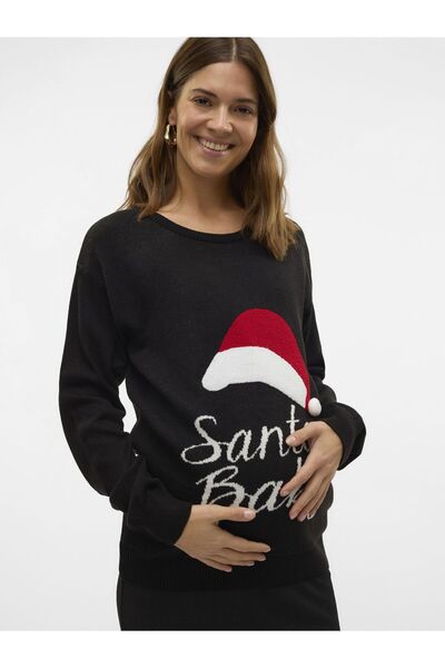 Mama Licious Gestricktes Oberteil Umstands-strickpullover