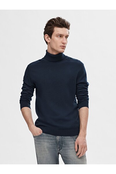 Selected Homme Pullover Langarm Rollkragen