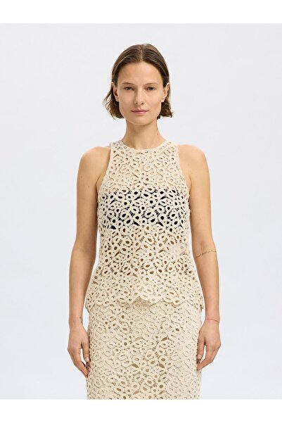 Selected Femme Top Häkel