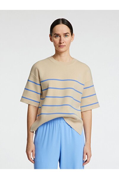 Selected Femme Strickoberteil Kurzärmeliges