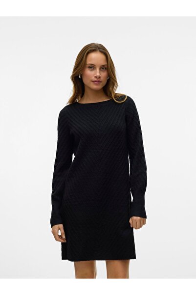 Vero Moda Strickkleid VMANJASTINNA Midikleid