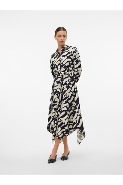 Vero Moda Kleid VMJOSS Langes Kleid