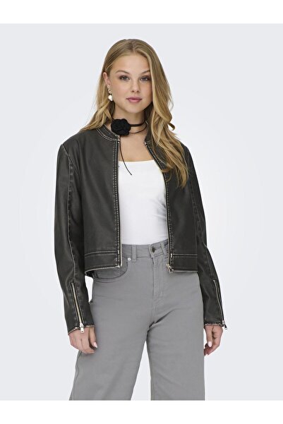 ONLY Kunstlederjacke ONLMINDY Kunstlederjacke