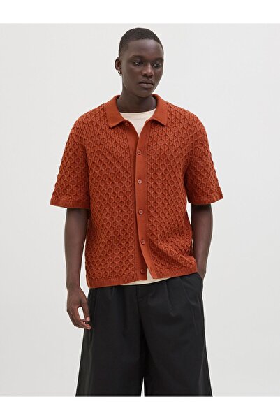 Jack & Jones Gestricktes Polo Einfarbig Gestricktes Polo