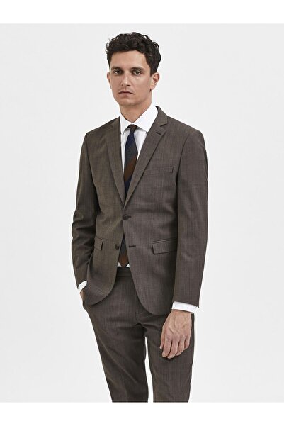 Selected Homme Blazer Slim Fit Wollgemisch