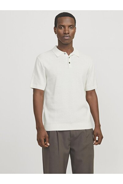 Jack & Jones Premium Polo tricotat într-o singură culoare