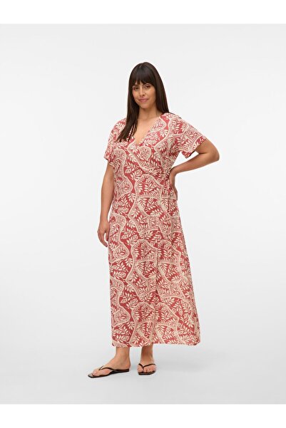 Veromoda Curve Strickkleid VMCBALI Langes Kleid