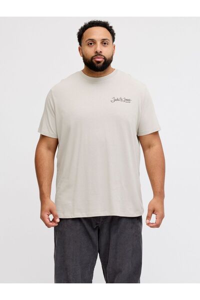 Jack & Jones Plus T-shirt Plus Size Gedruckt T-shirt