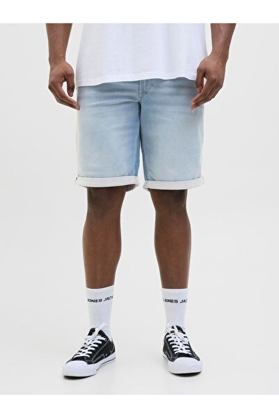 Jack & Jones Plus Jeans-Shorts Plus Size Regular Fit Jeans-Shorts