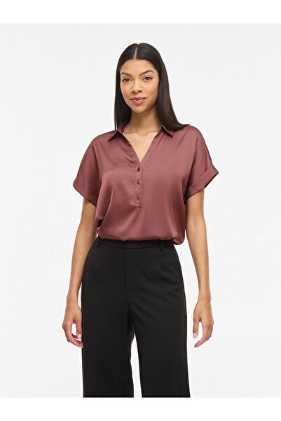 VILA Hemd VIENNA Kurzarm