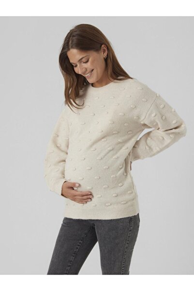 Mama Licious Gestricktes Oberteil Umstands-strickpullover